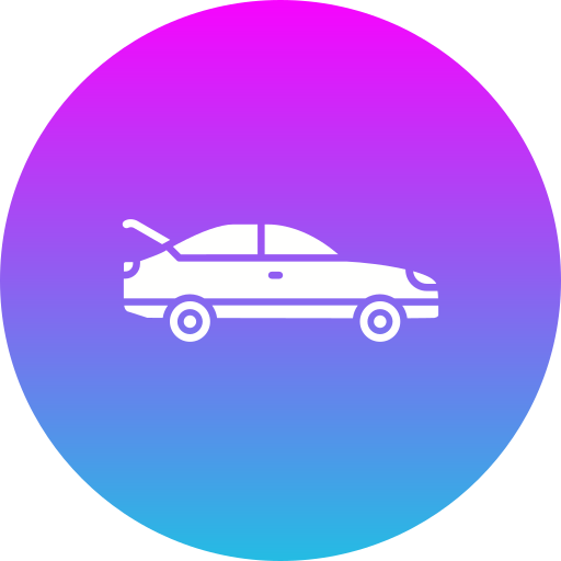 auto Generic Flat Gradient icoon