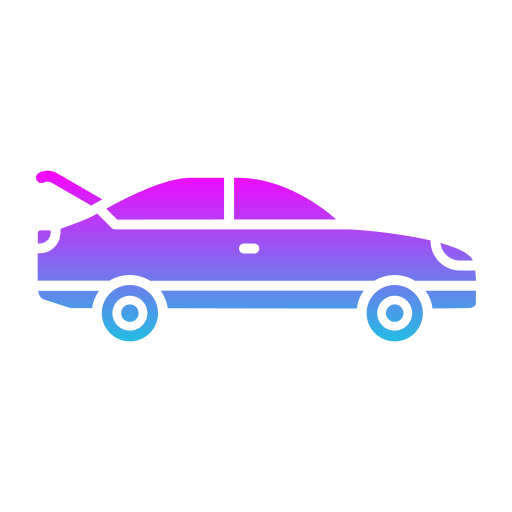 coche Generic Flat Gradient icono