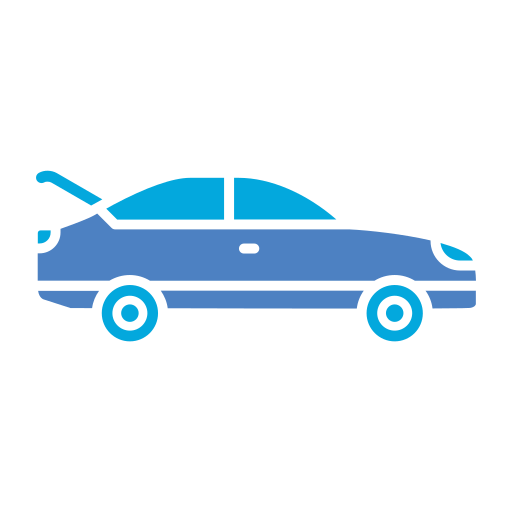 차 Generic Blue icon