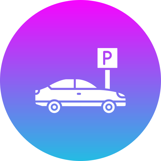 Parking Generic Flat Gradient icon