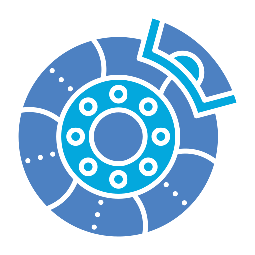 Disc brake Generic Blue icon