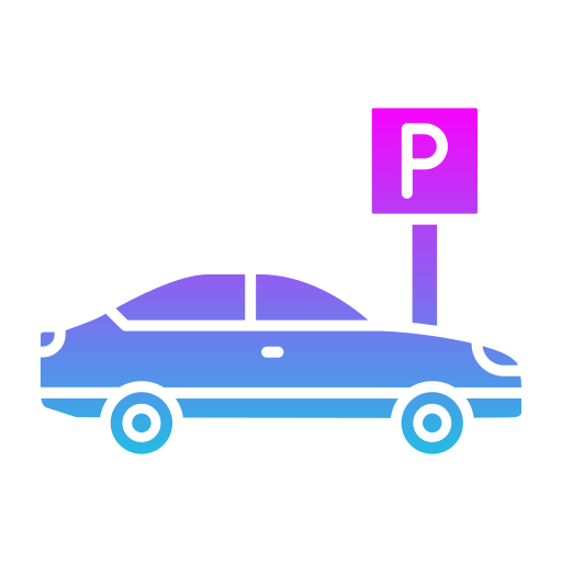 estacionamiento Generic Flat Gradient icono