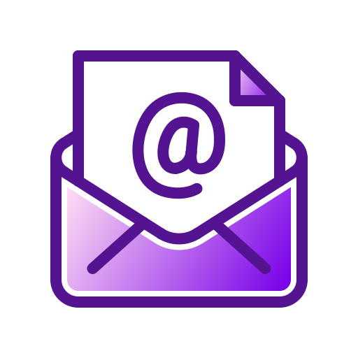 correo electrónico Generic Lineal Color Gradient icono