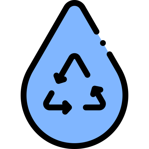 water Detailed Rounded Lineal color icon