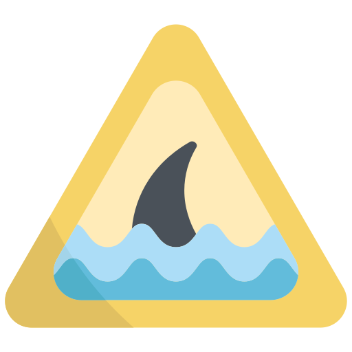 Акула Generic Flat иконка