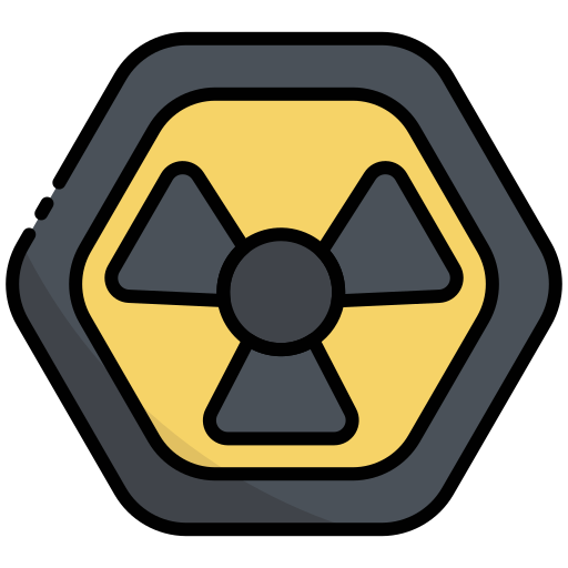Radiation Generic Outline Color icon