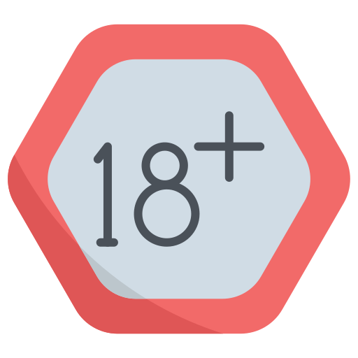 18+ Generic Flat ikona