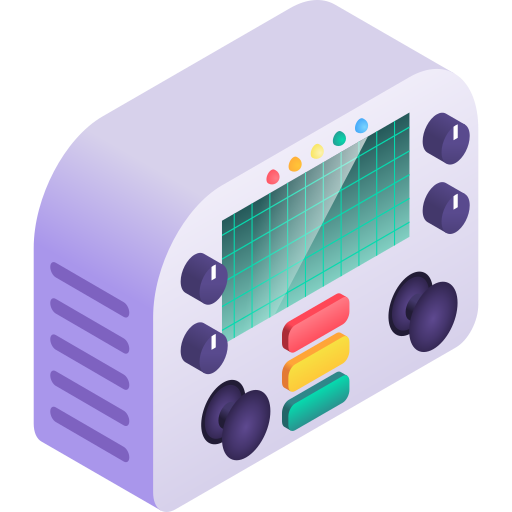 コントローラ Gradient Isometric Gradient icon