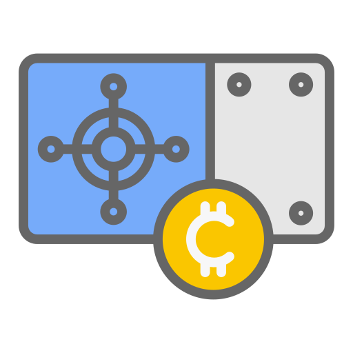 Mining hardware Generic Outline Color icon