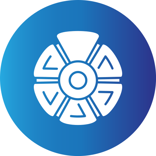 컬러 휠 Generic Blue icon
