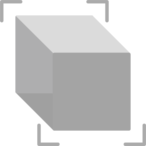 3d 큐브 Generic Grey icon