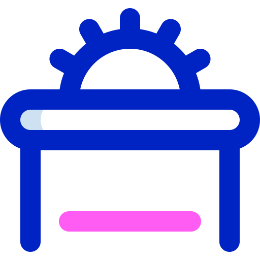 banc de scie Super Basic Orbit Color Icône