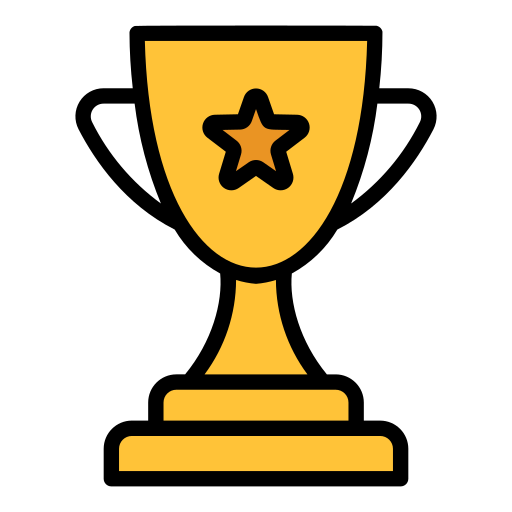Award Generic Outline Color icon
