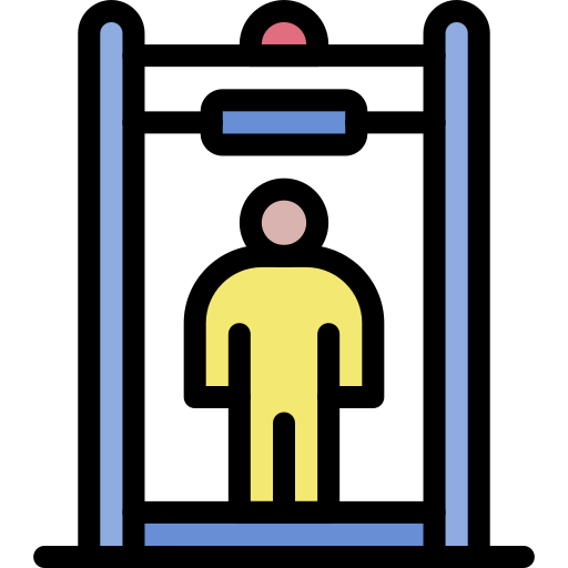 escaner corporal Generic Outline Color icono