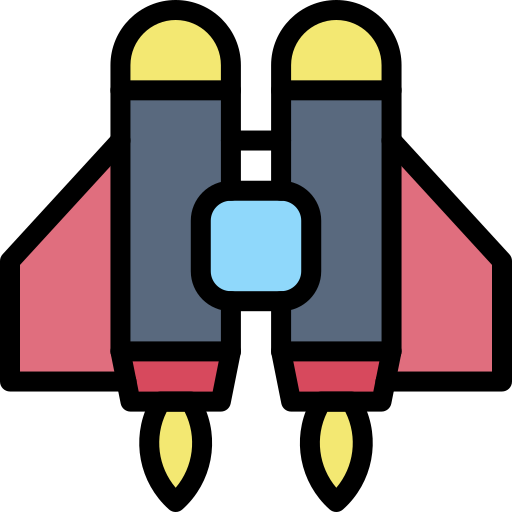 ジェットパック Generic Outline Color icon