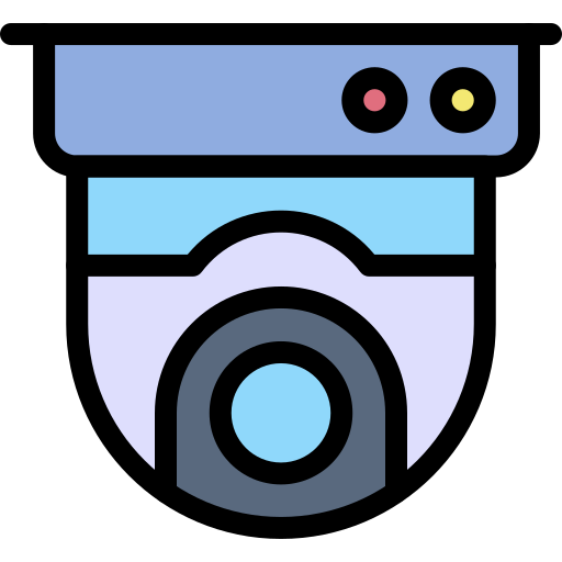 Cctv camera Generic Outline Color icon