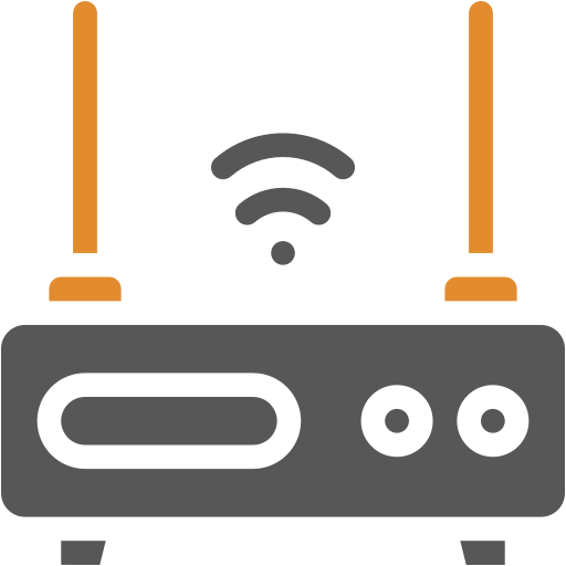 router wifi Generic Flat icona
