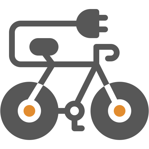 e-fiets Generic Flat icoon