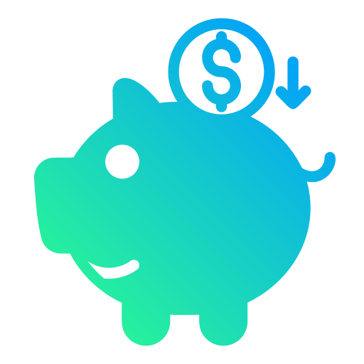 Savings Generic Flat Gradient icon