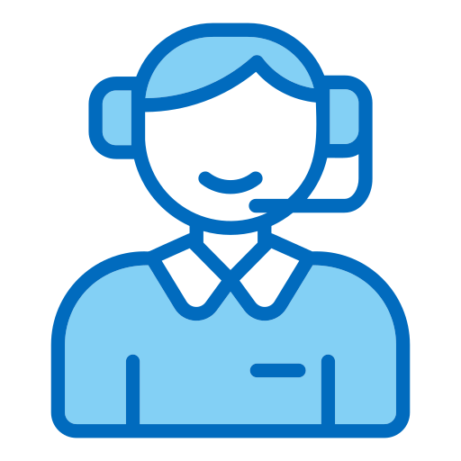 Technical support Generic Blue icon