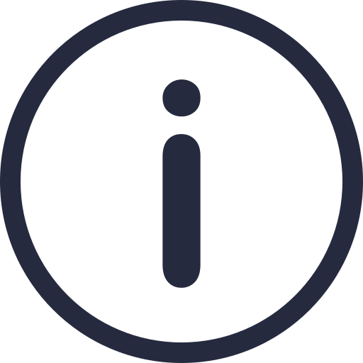 Letter i Generic Basic Outline icon