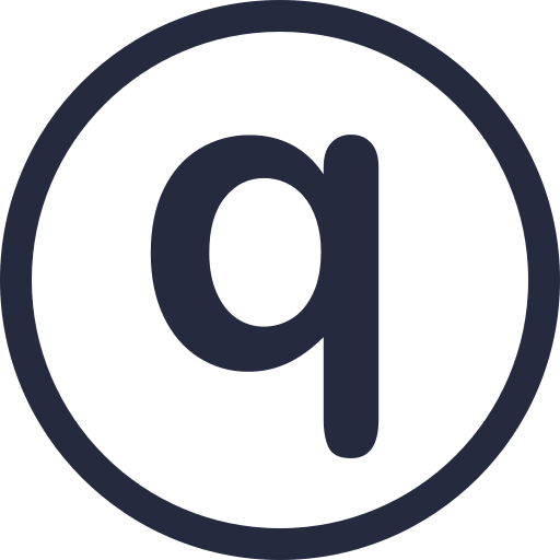 lettera q Generic Basic Outline icona