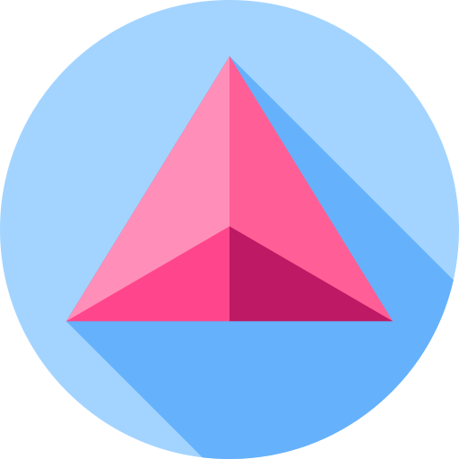 prisma Flat Circular Flat icoon
