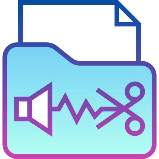 mappe Detailed bright Gradient icon