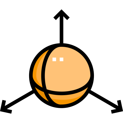 esfera Detailed Straight Lineal color icono