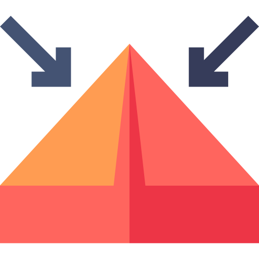 Origami Basic Straight Flat icon