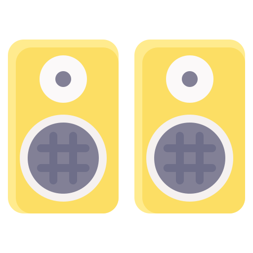 głośniki Generic Flat ikona