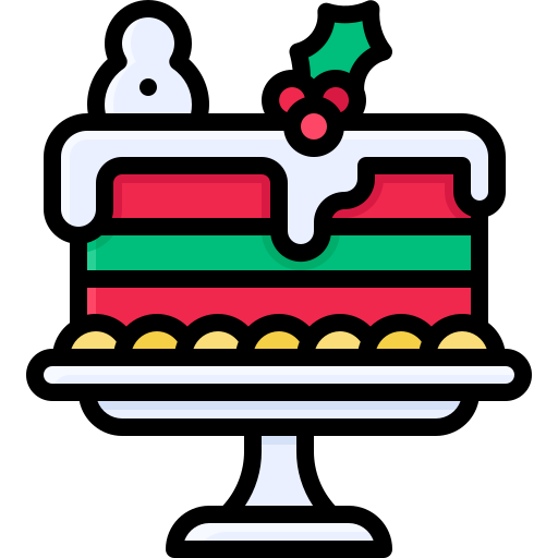 taart Generic Outline Color icoon
