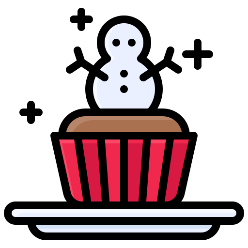 cupcake Generic Outline Color icon