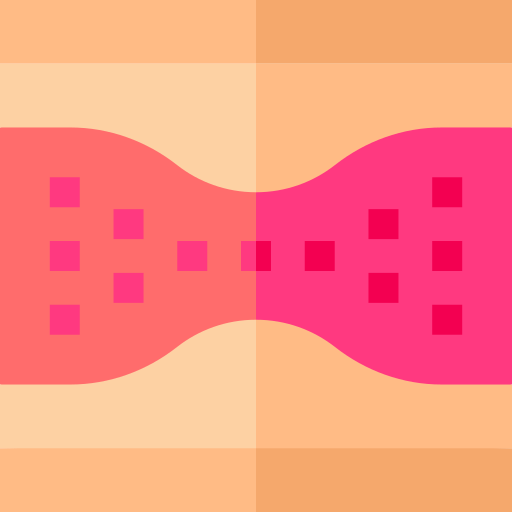 cholestérol Basic Straight Flat Icône