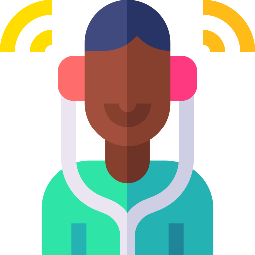 聴覚 Basic Straight Flat icon