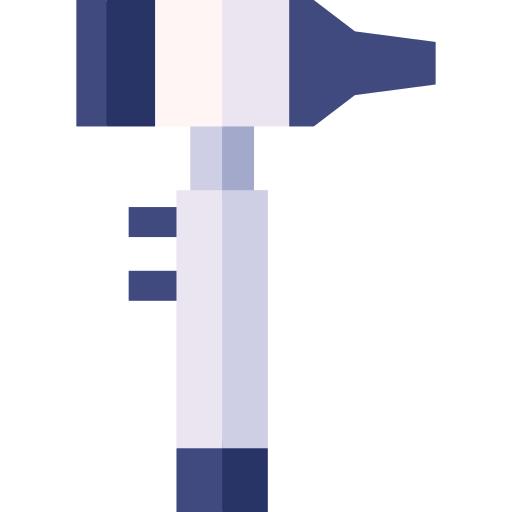 otoskop Basic Straight Flat ikona
