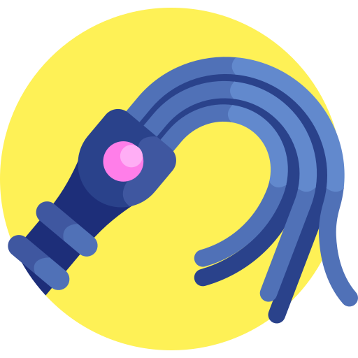 Whip Detailed Flat Circular Flat icon