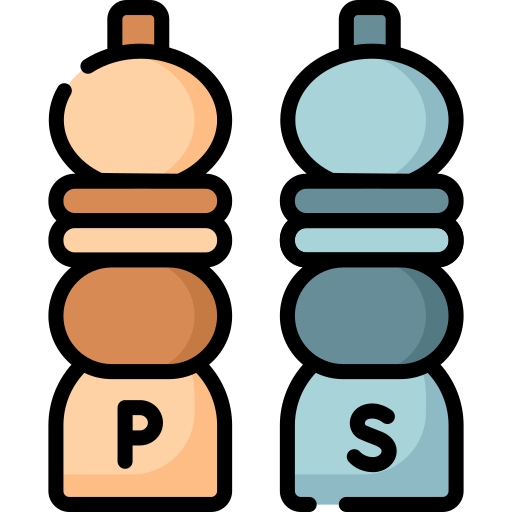 Соль и перец Special Lineal color иконка