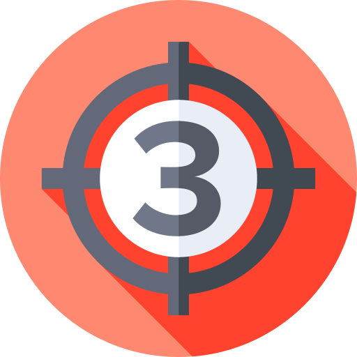 countdown Flat Circular Flat icon