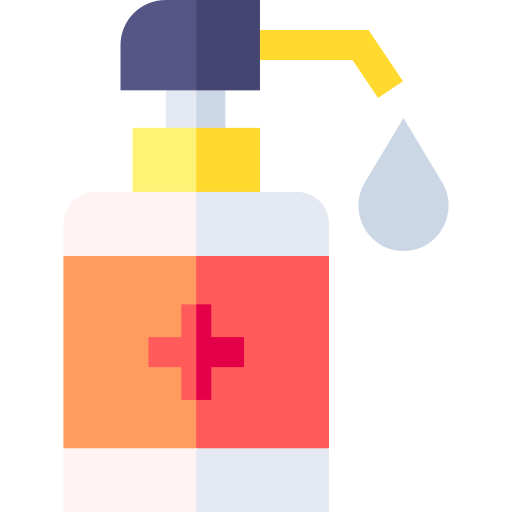 Disinfectant Basic Straight Flat icon