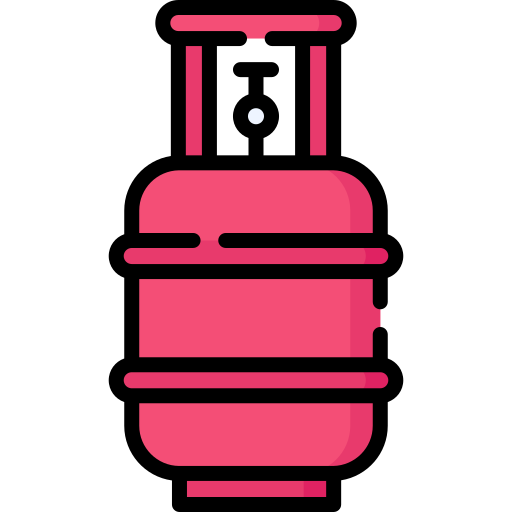 Gas cylinder Special Lineal color icon