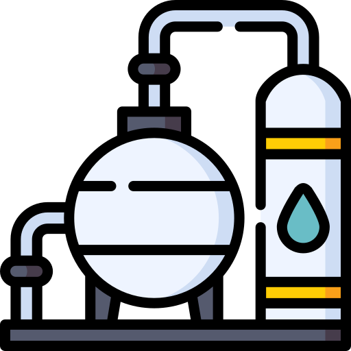 Refinery Special Lineal color icon