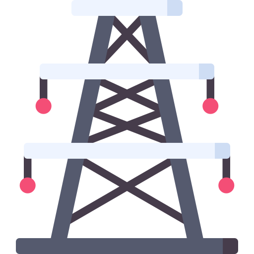 Electric Tower Special Flat icon