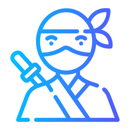 Ninja Generic Gradient icon