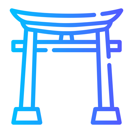 torii-poort Generic Gradient icoon