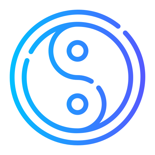 yin yang Generic Gradient icono