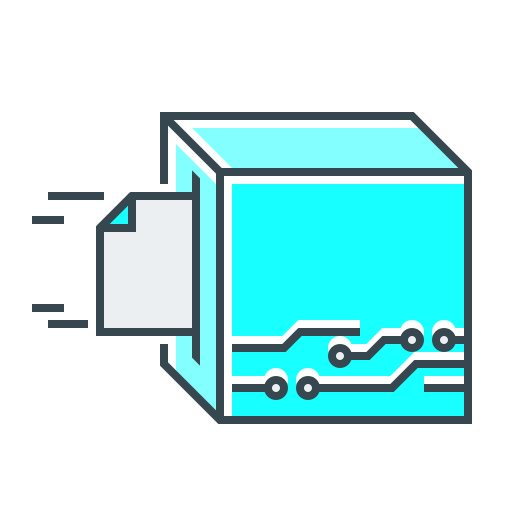 data Generic Outline Color icon