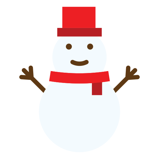 Снеговик Generic Flat иконка