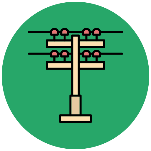 電気の Generic Outline Color icon