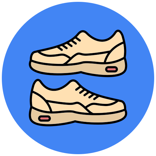 zapatillas Generic Outline Color icono